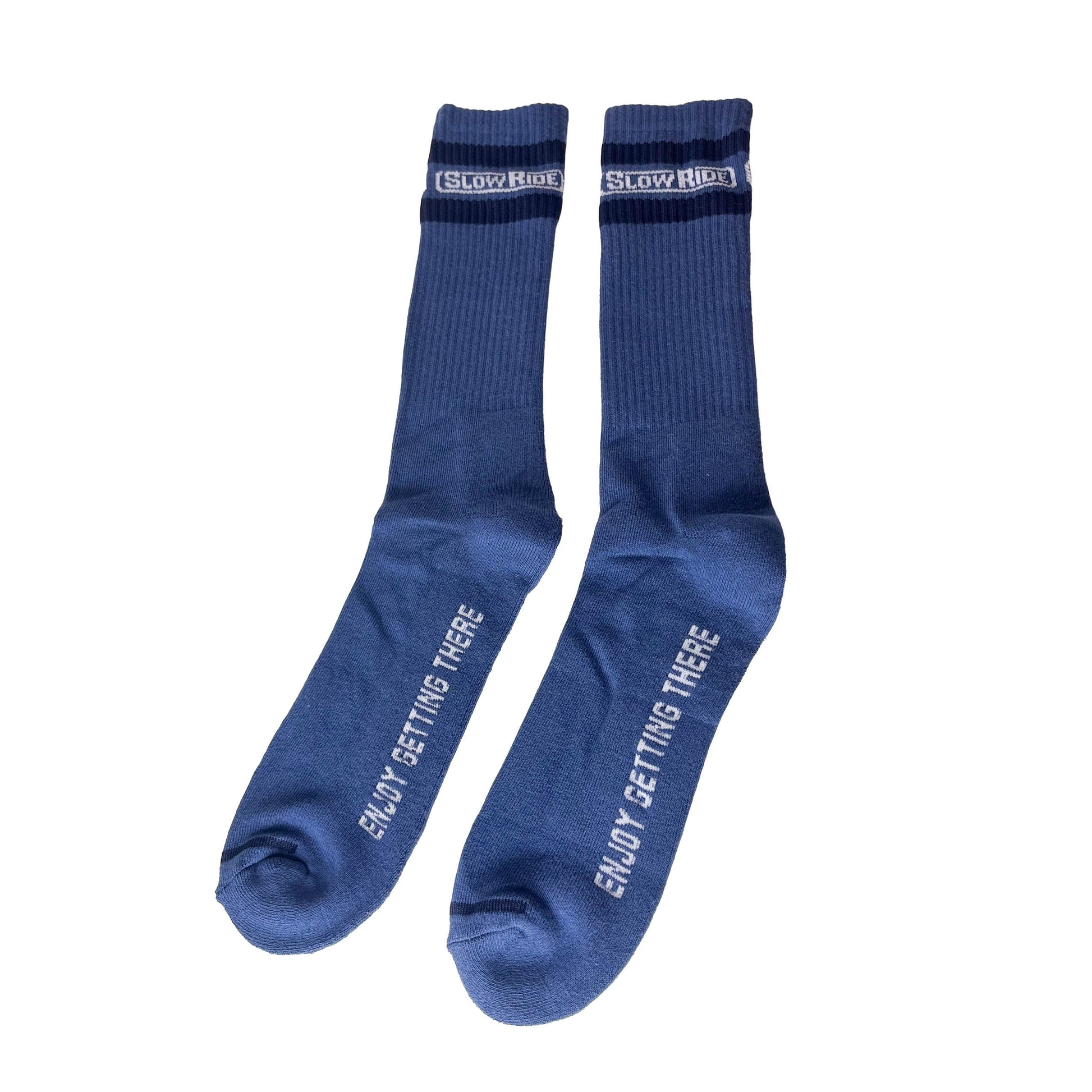 Basic Striped Sock (Blue) - Slow Ride