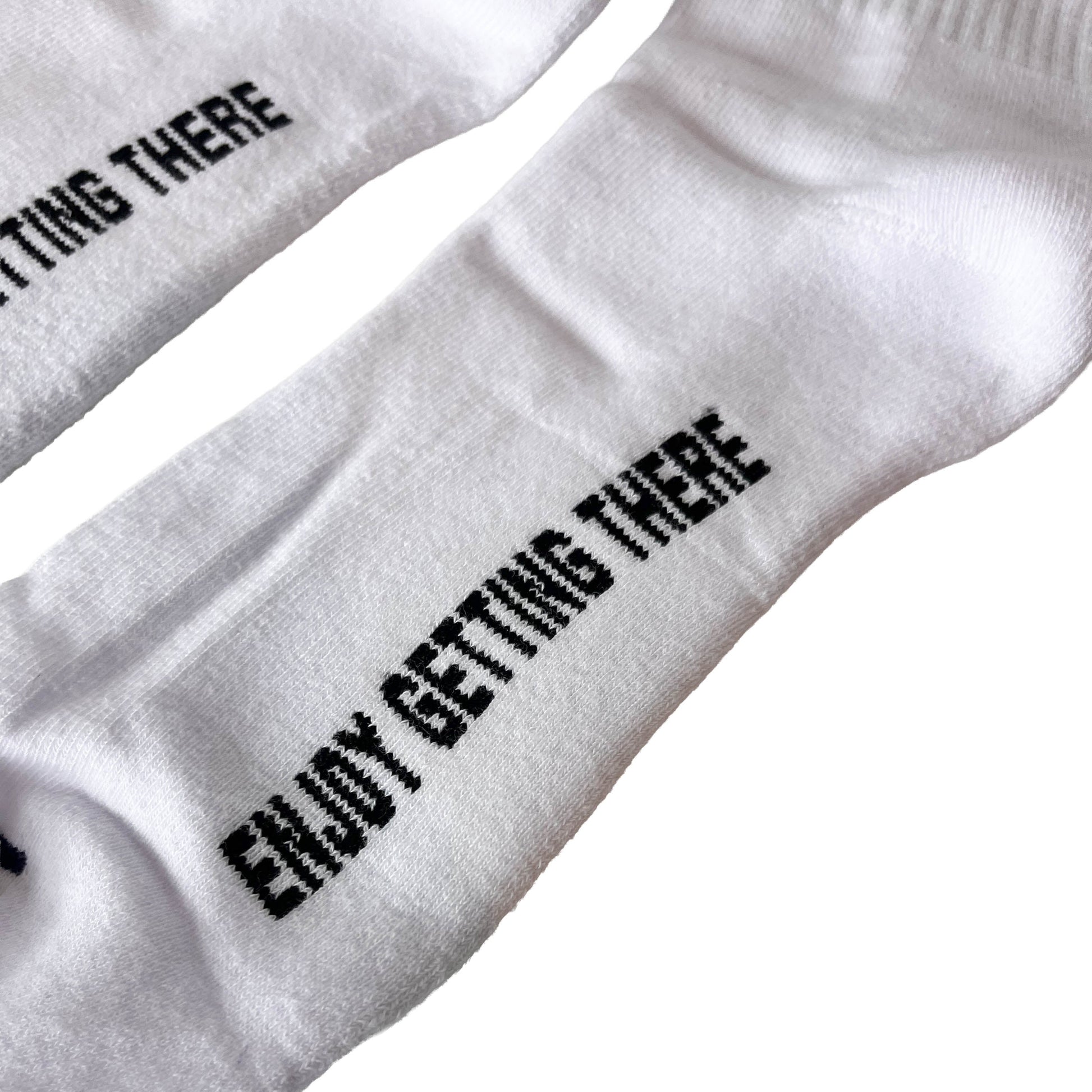 Basic Striped Sock (White) - Slow Ride