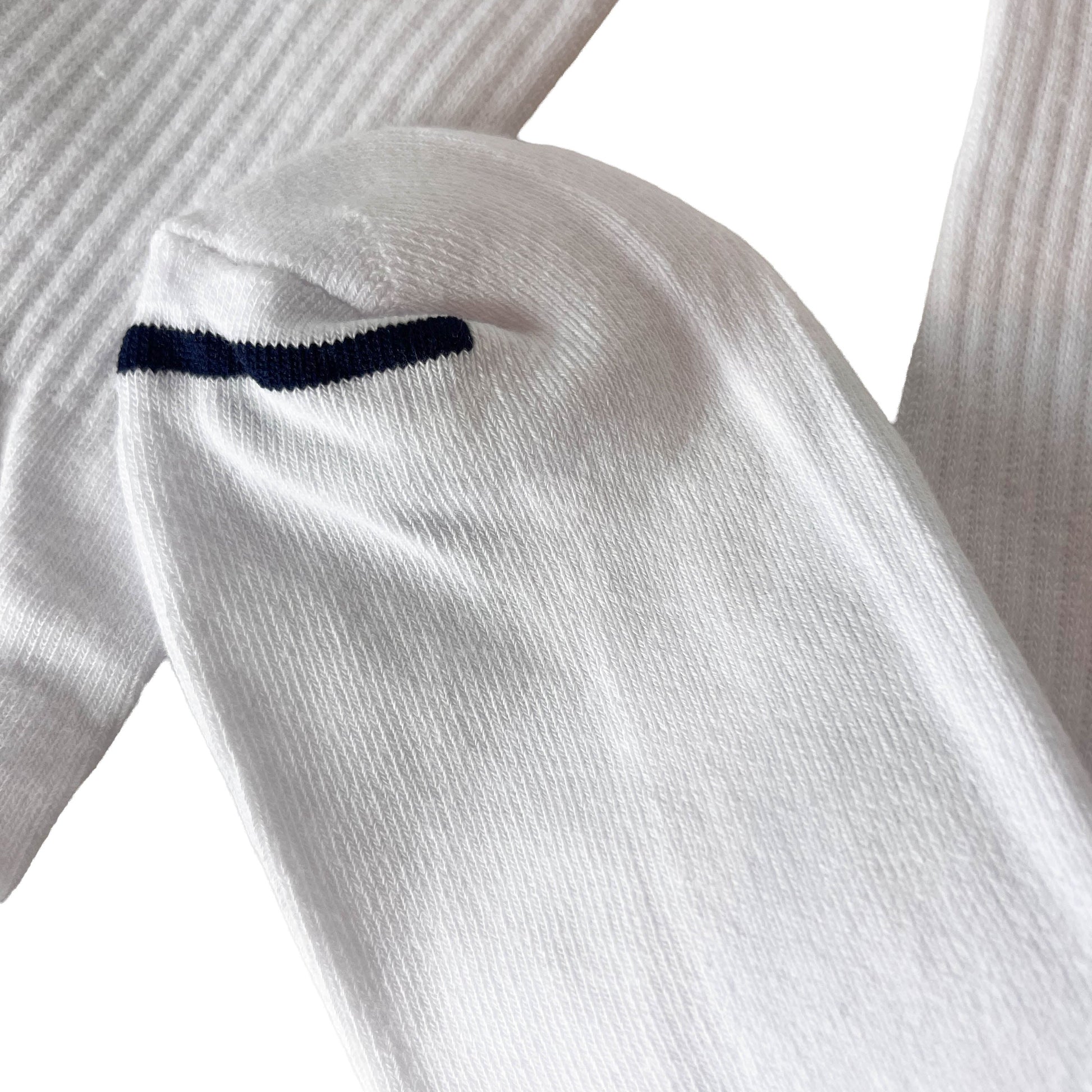 Basic Striped Sock (White) - Slow Ride
