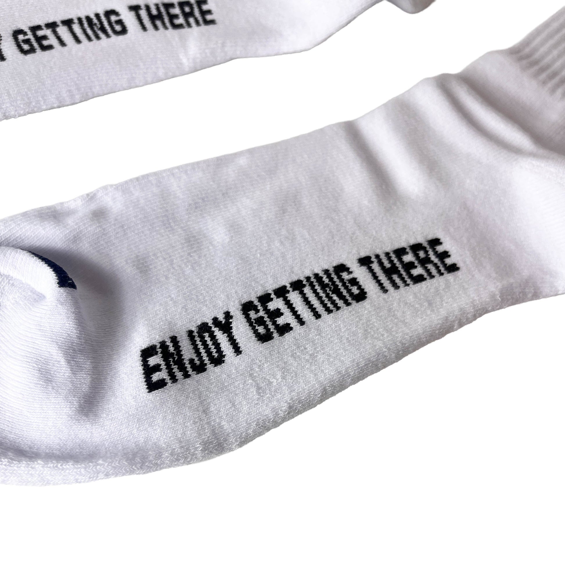 Basic Striped Sock (White) - Slow Ride