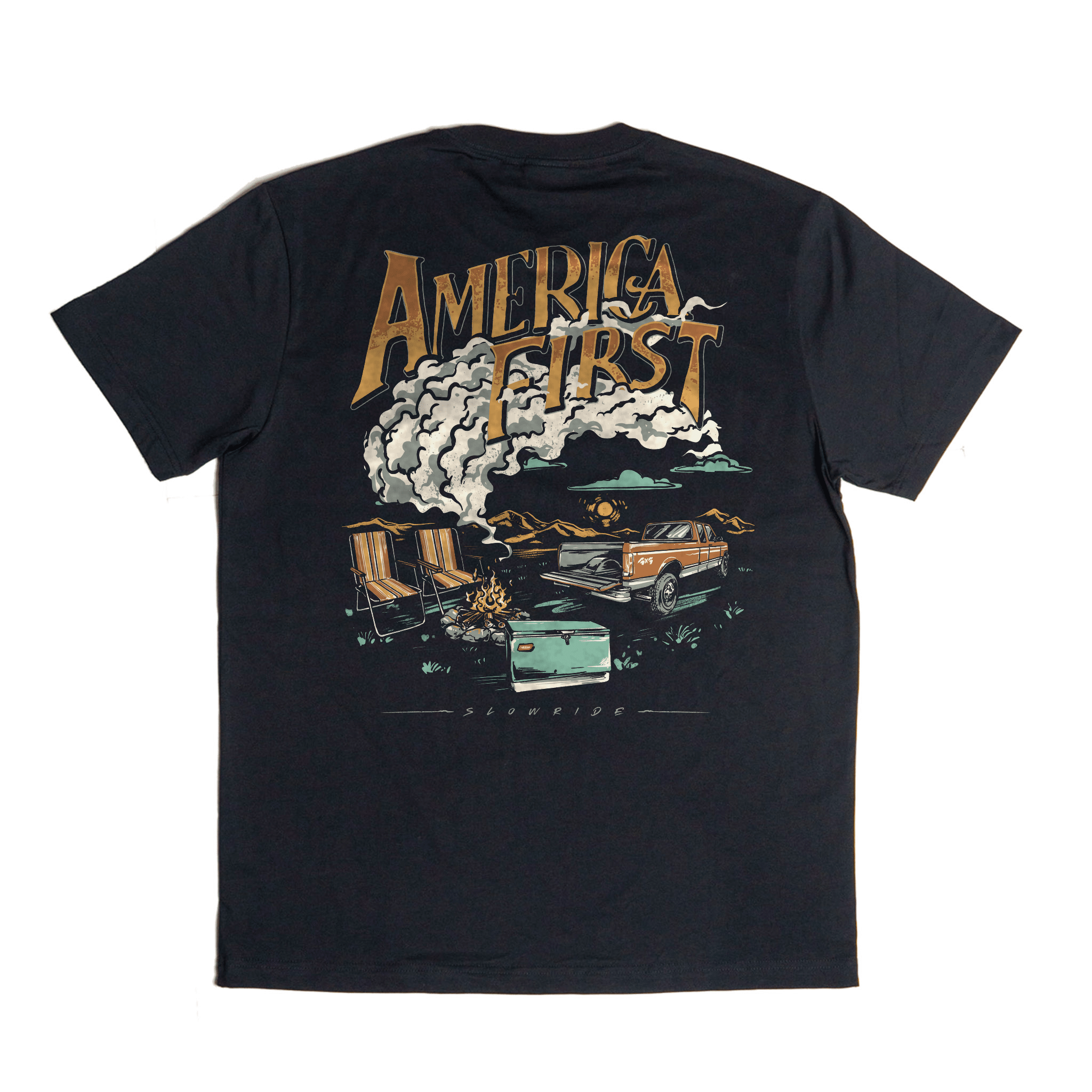 Campfire Tee - Slow Ride