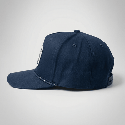 Check Patch Structured Canvas Hat - Slow Ride