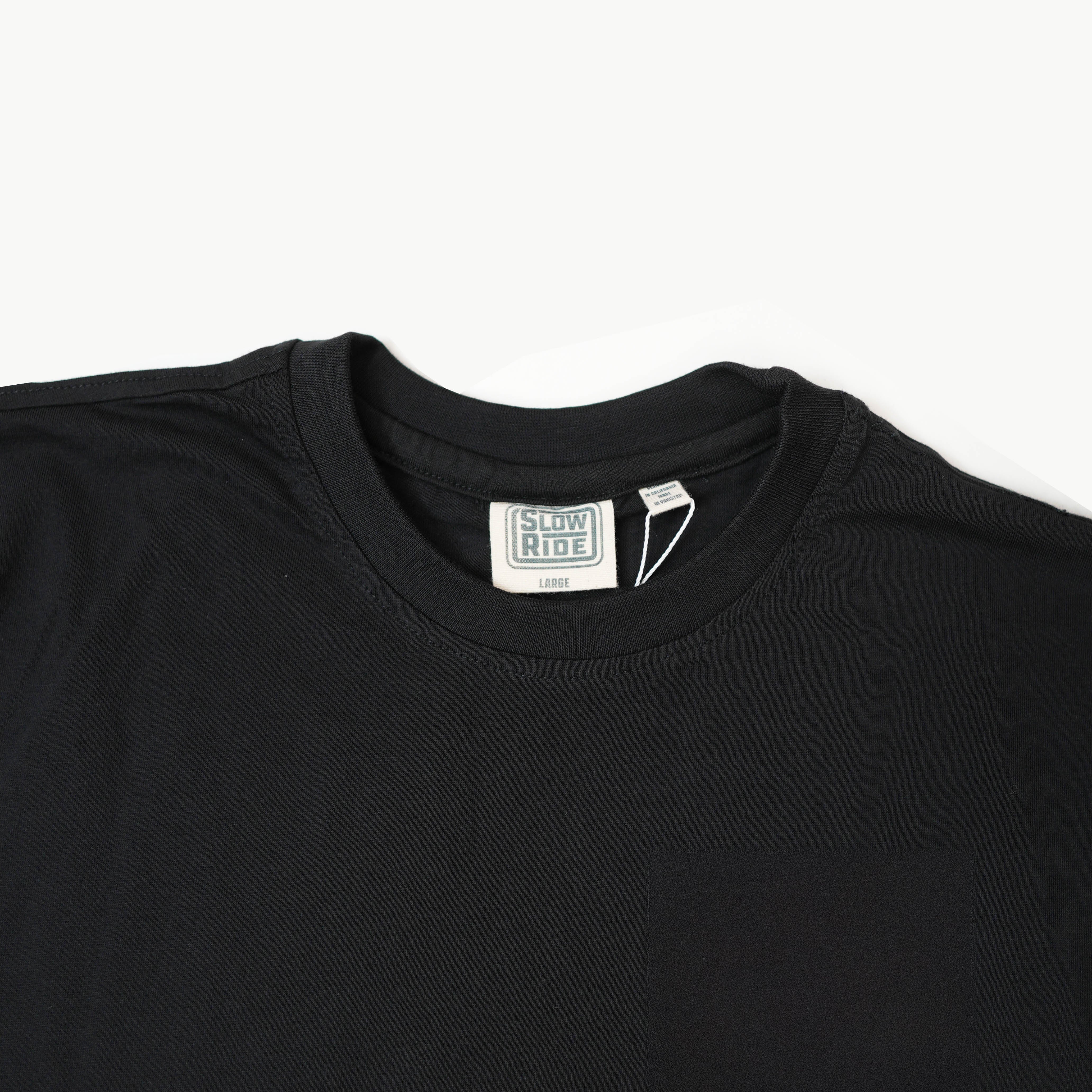 Check Patch Tee - Slow Ride