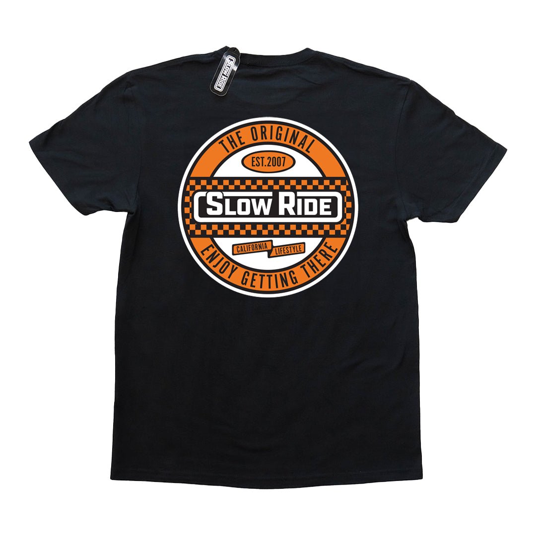 Checkered Tee (4 Colors) - Slow Ride