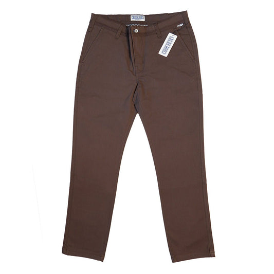 Chino Work Pant Brown - Slow Ride
