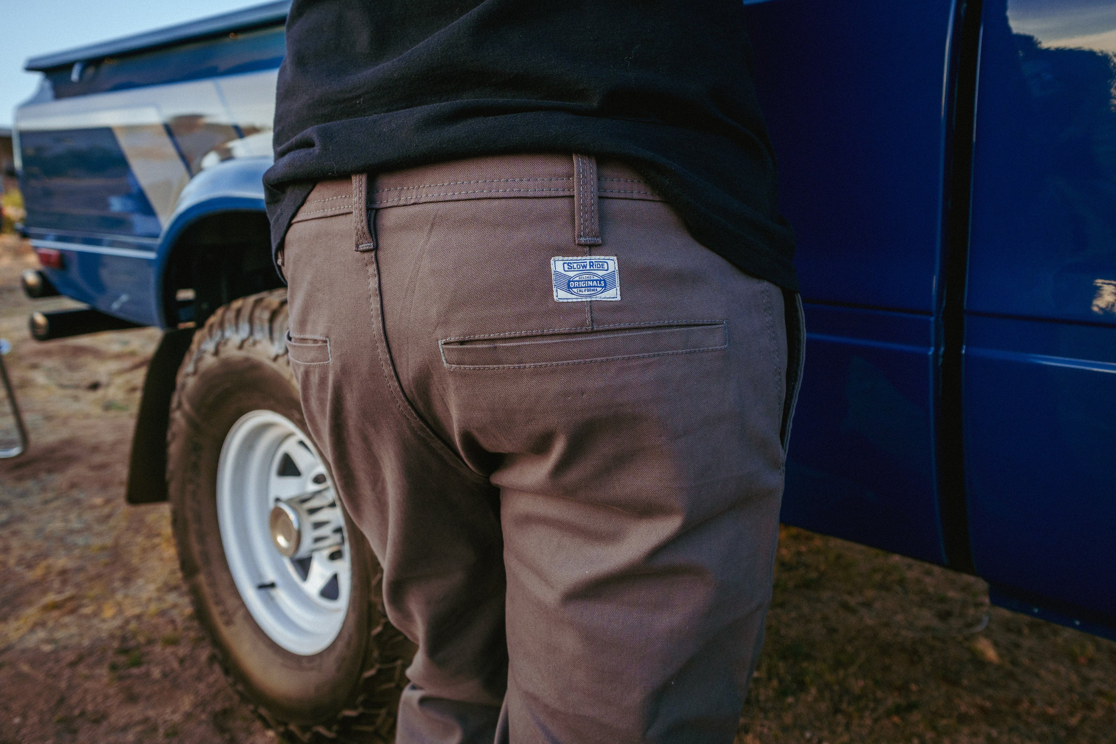 Chino Work Pant Gray - Slow Ride