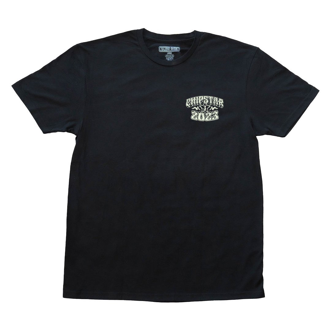 Chipstar 23' Tee (Black) - Slow Ride