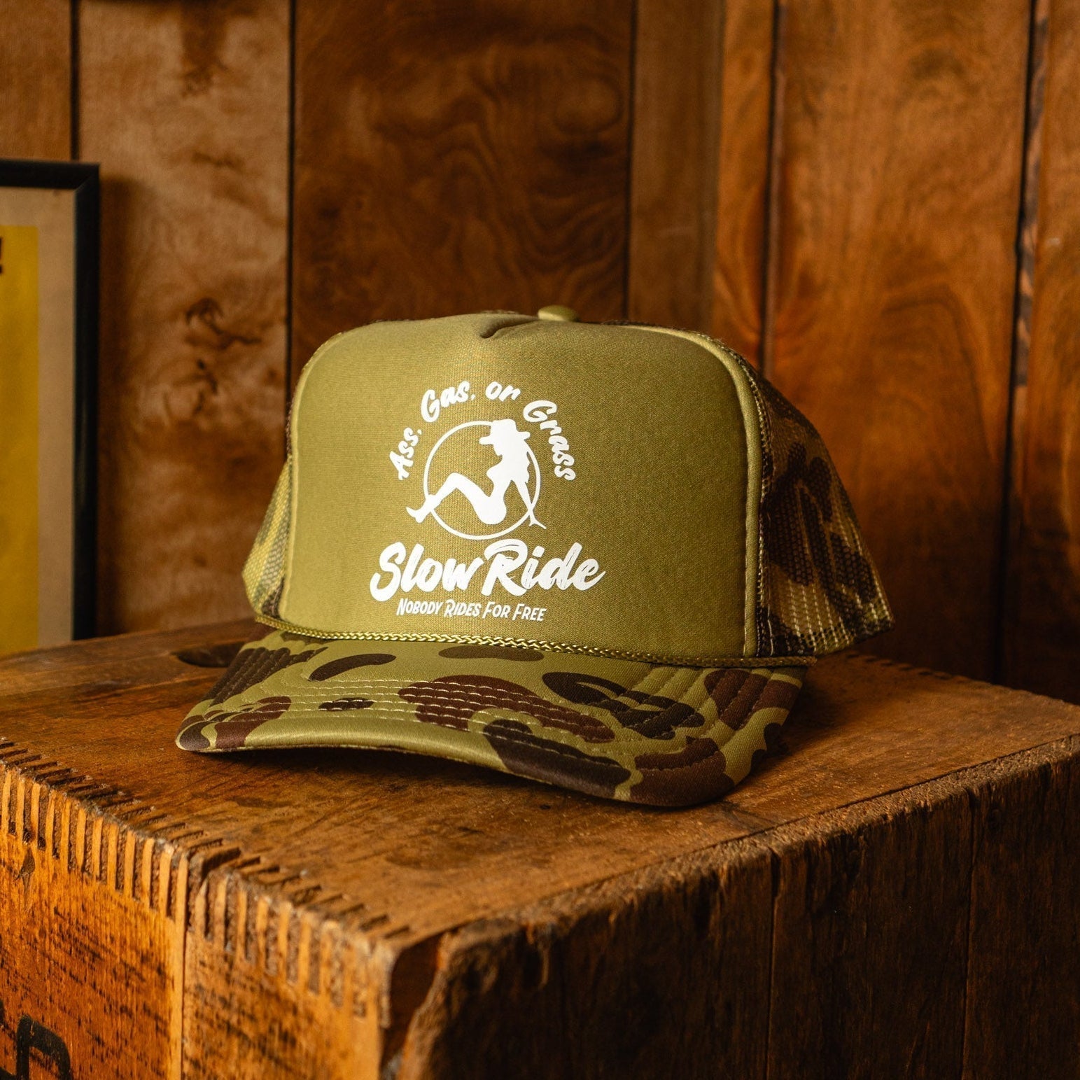 Cowgirl Foam Trucker Hat - Slow Ride