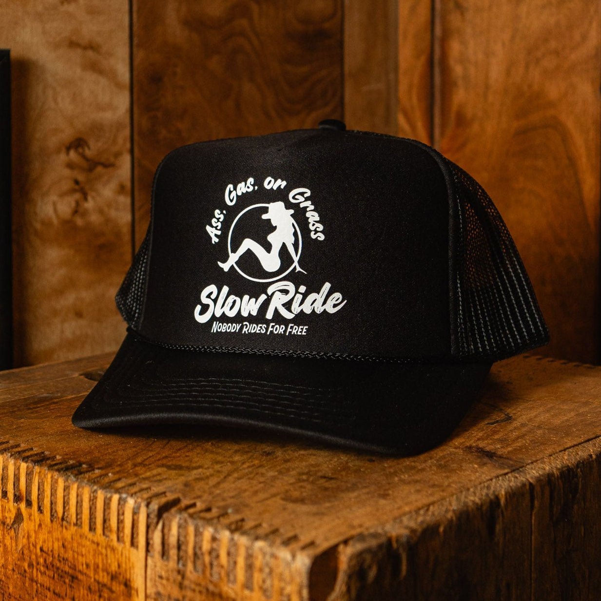 Cowgirl Foam Trucker Hat - Slow Ride