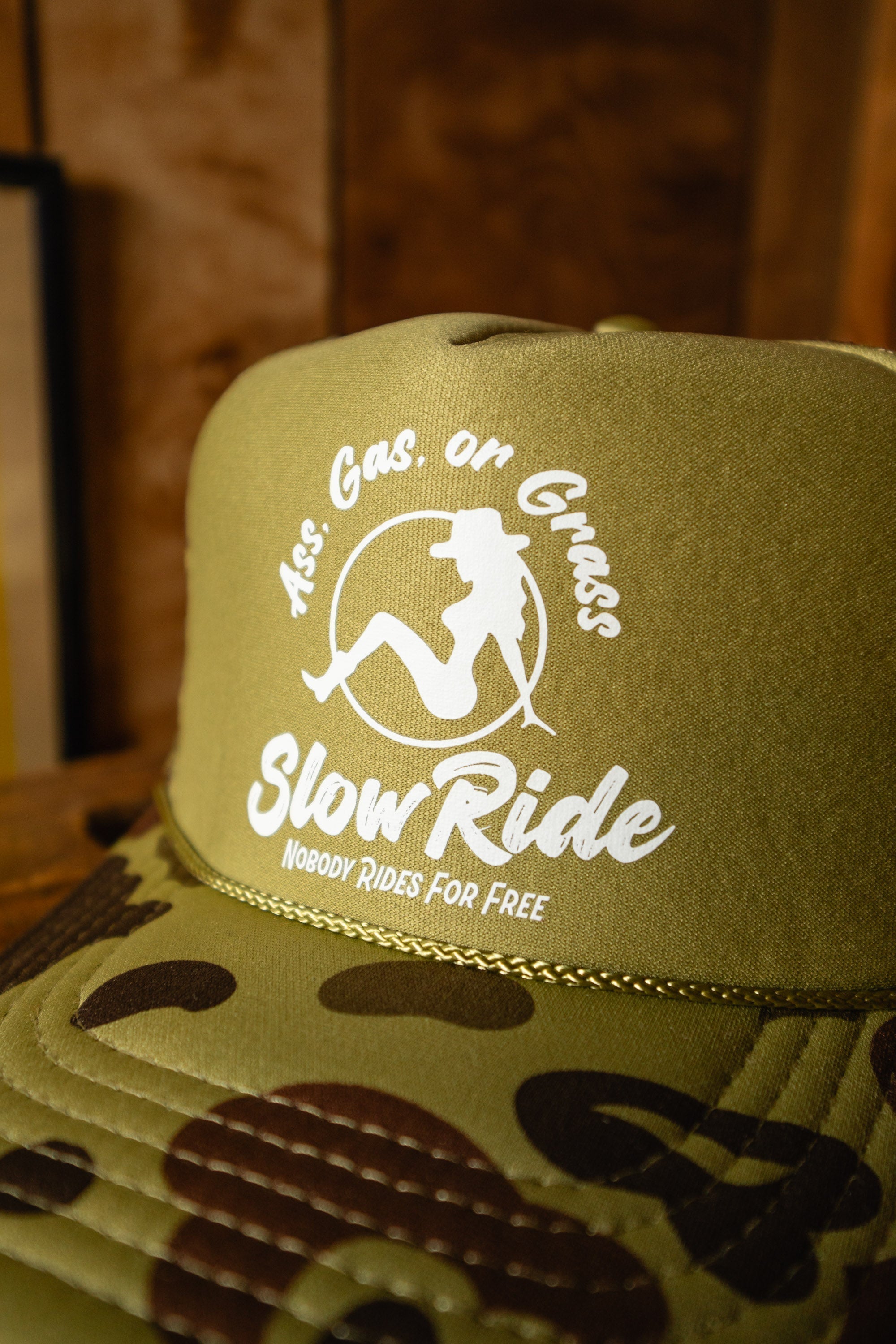 Cowgirl Foam Trucker Hat - Slow Ride