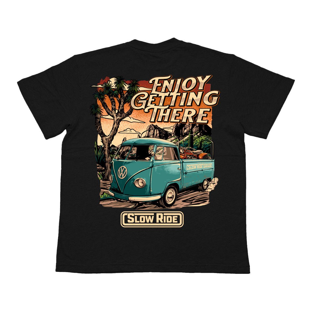 Desert Haul Tee (Black) - Slow Ride