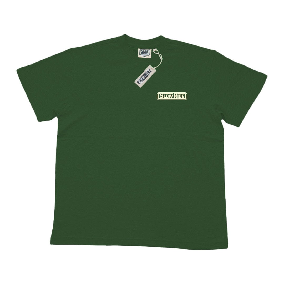 Desert Haul Tee (Forest Green) - Slow Ride