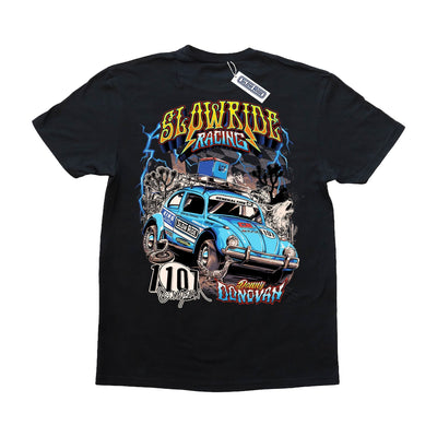 Donny Donovan 1107 Tee (Black) - Slow Ride