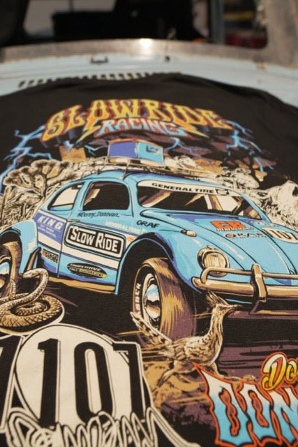 Donny Donovan 1107 Tee (Black) - Slow Ride