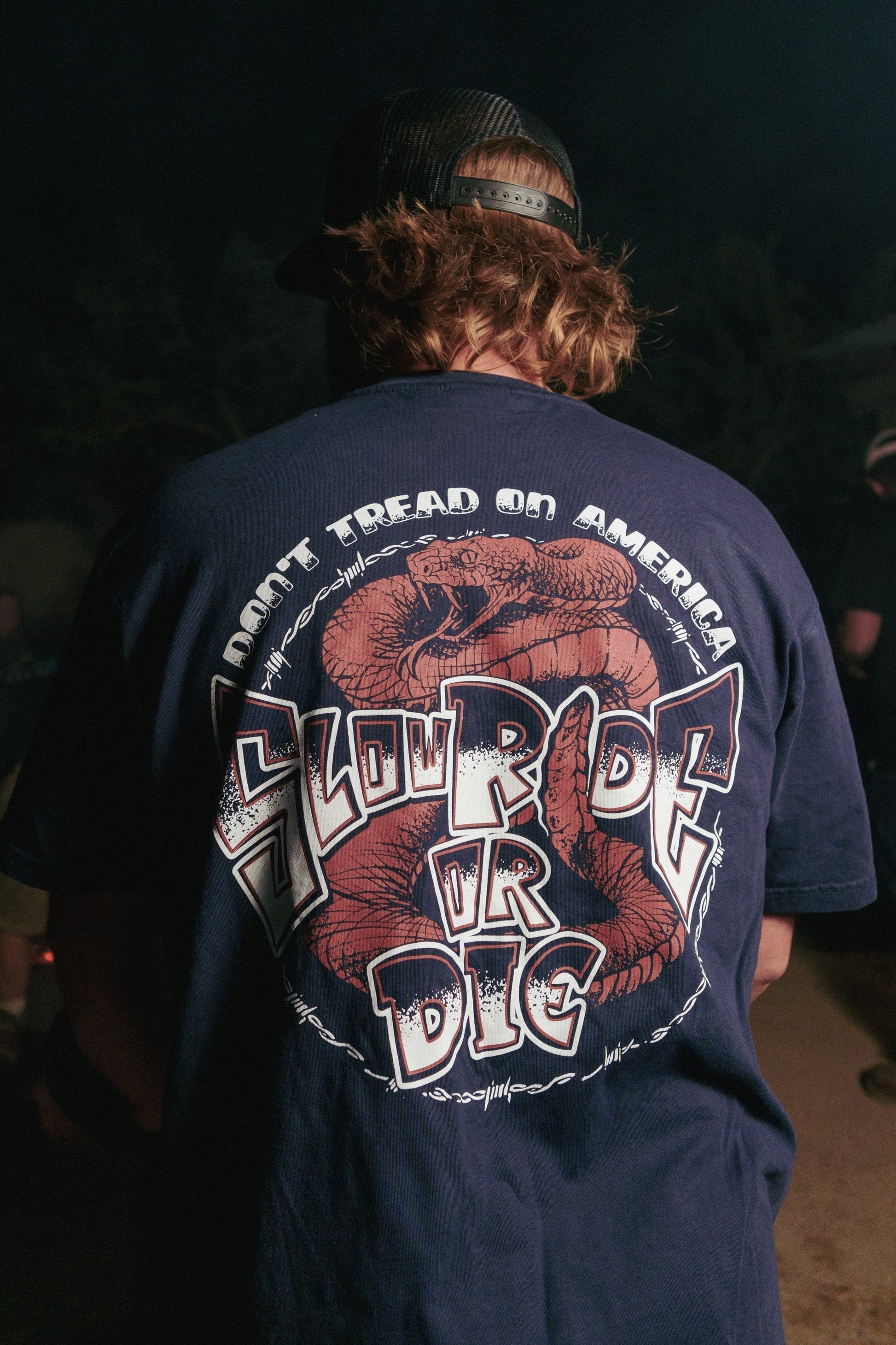 Don't Tread on America Heavy Tee - Slow Ride