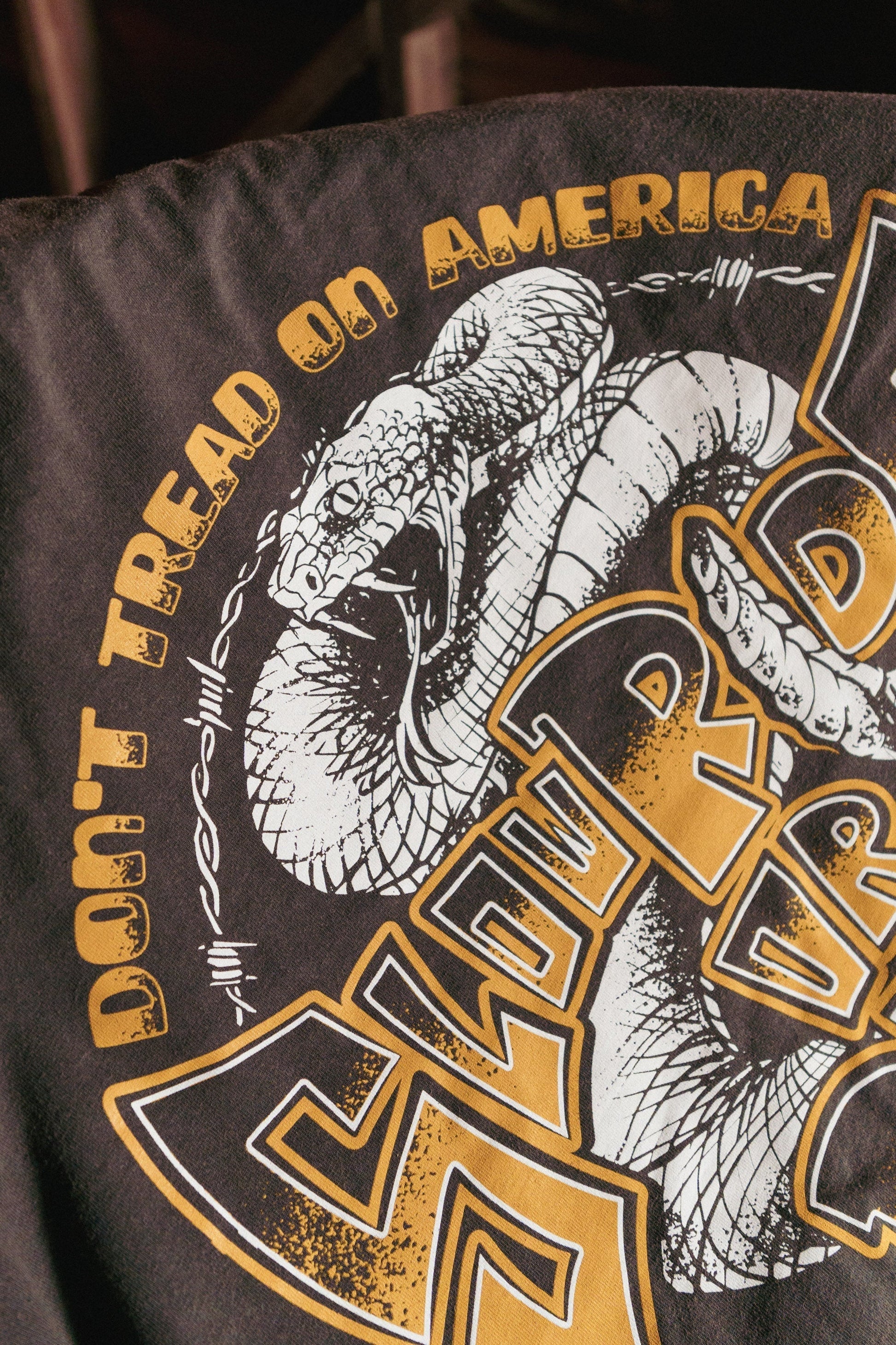 Don't Tread on America Heavy Tee - Slow Ride