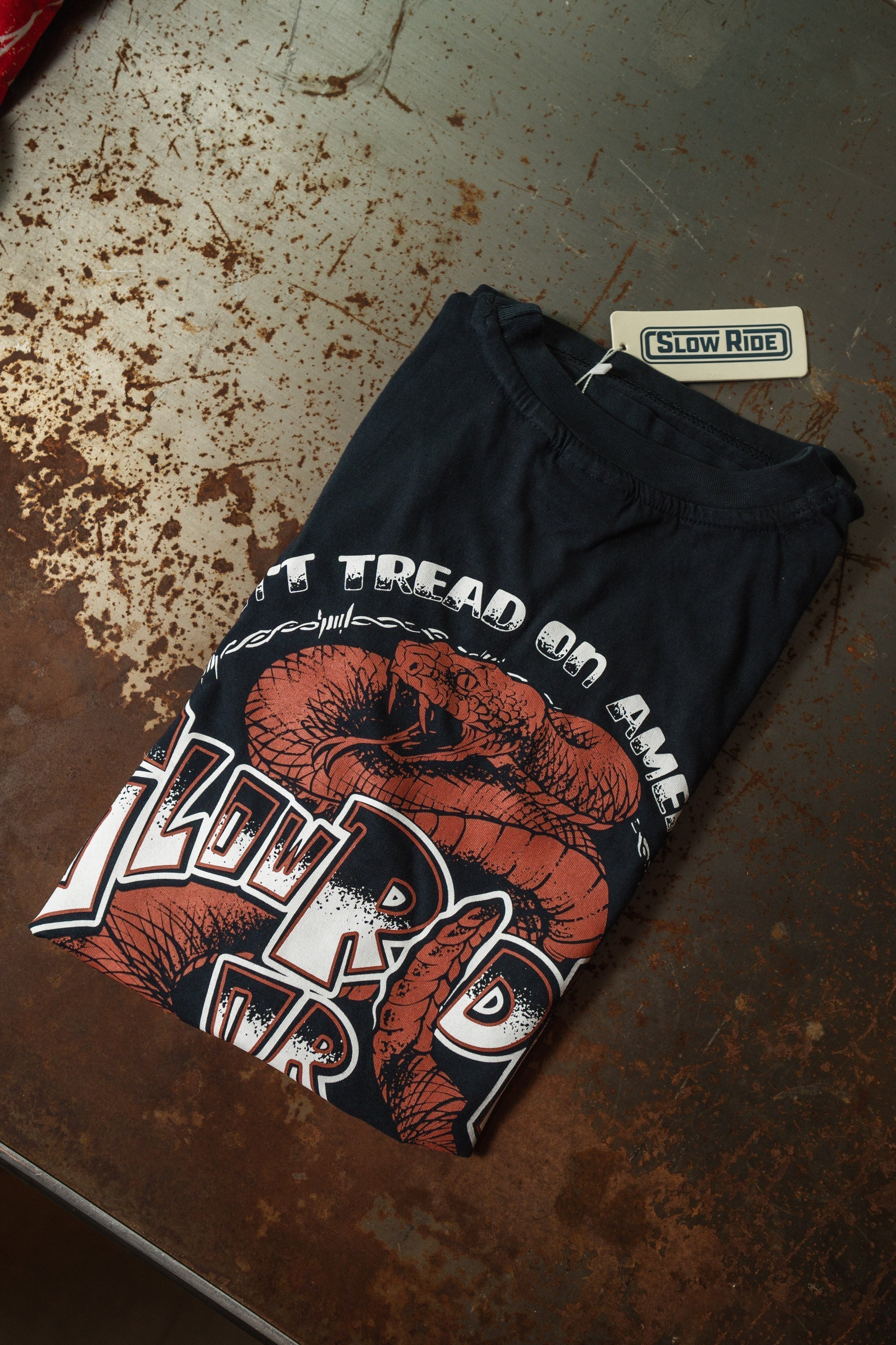 Don't Tread on America Heavy Tee - Slow Ride