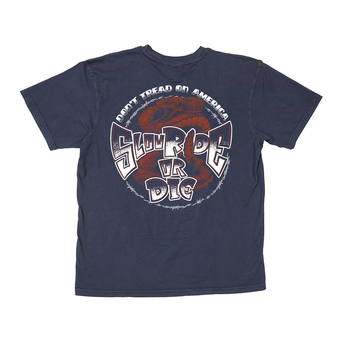 Don't Tread on America Heavy Tee - Slow Ride