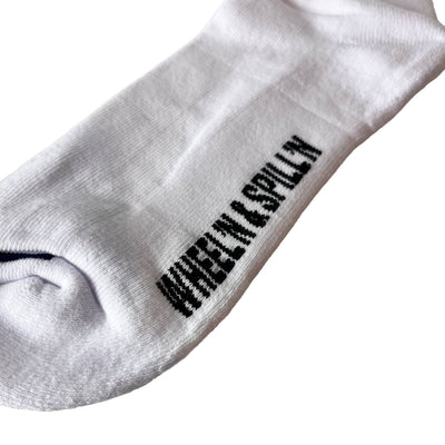 Embroidered Wheelin' Sock - Slow Ride