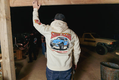 Enjoy Baja Hoodie (Off - White) - Slow Ride