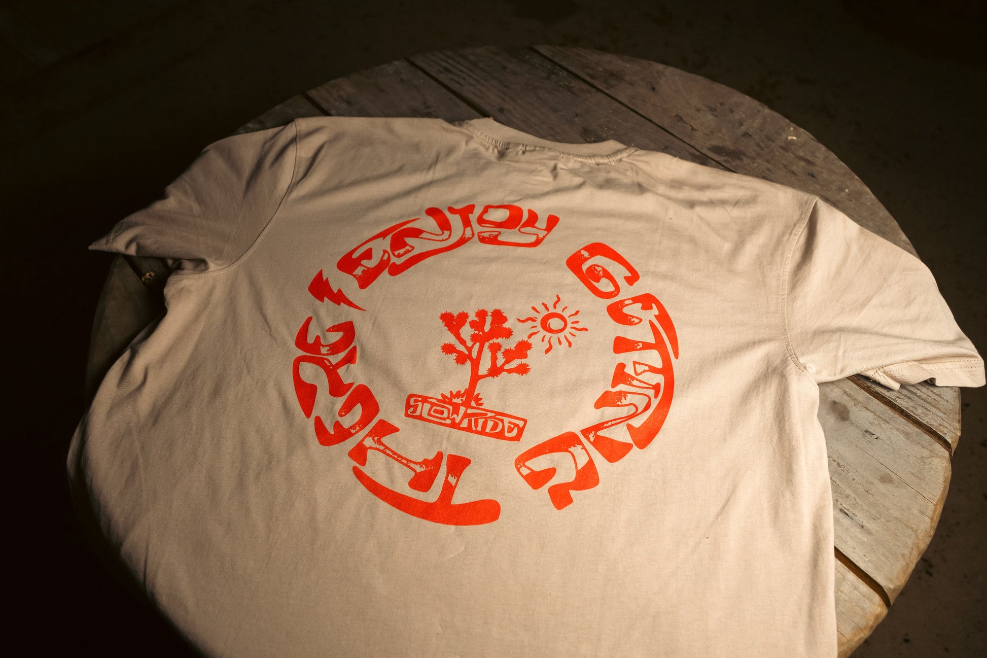 Enjoy Desert Tee - Slow Ride