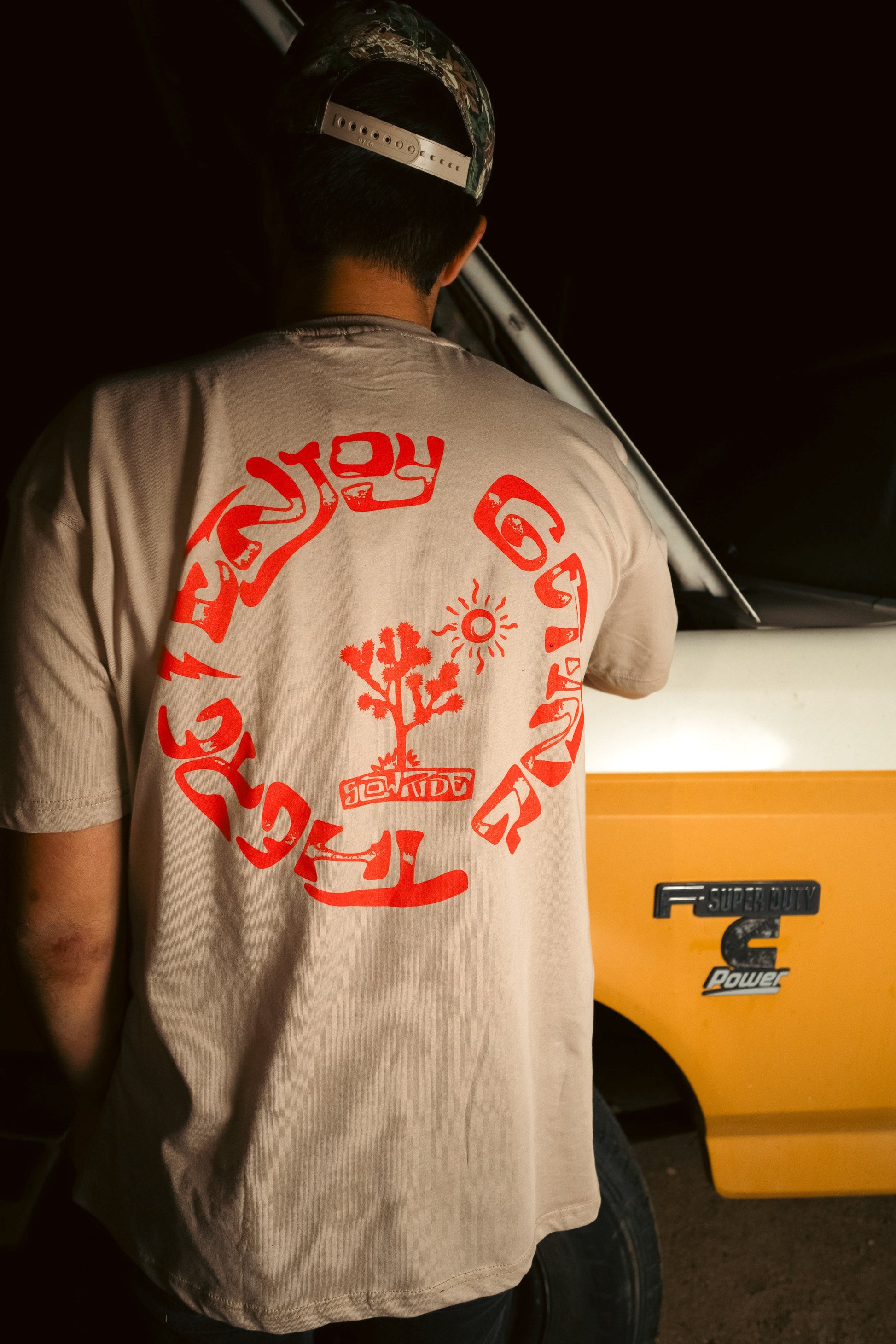 Enjoy Desert Tee - Slow Ride