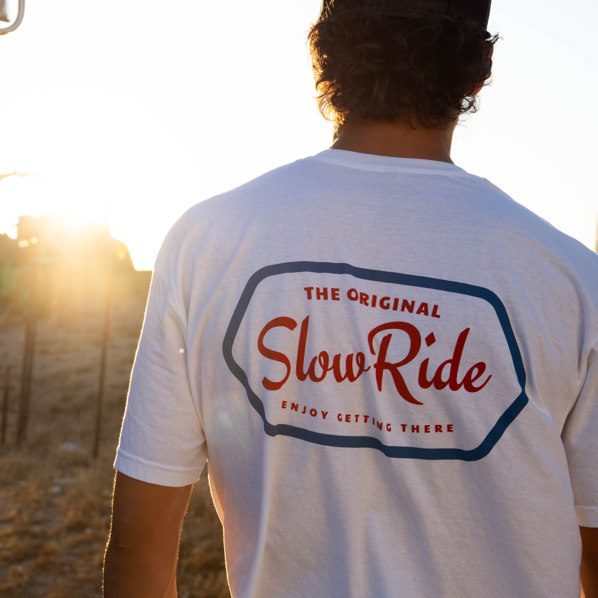 Enjoy Freedom Tee (Black) - Slow Ride