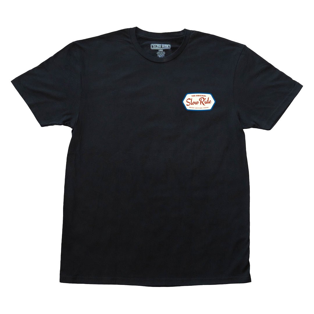 Enjoy Freedom Tee (Black) - Slow Ride