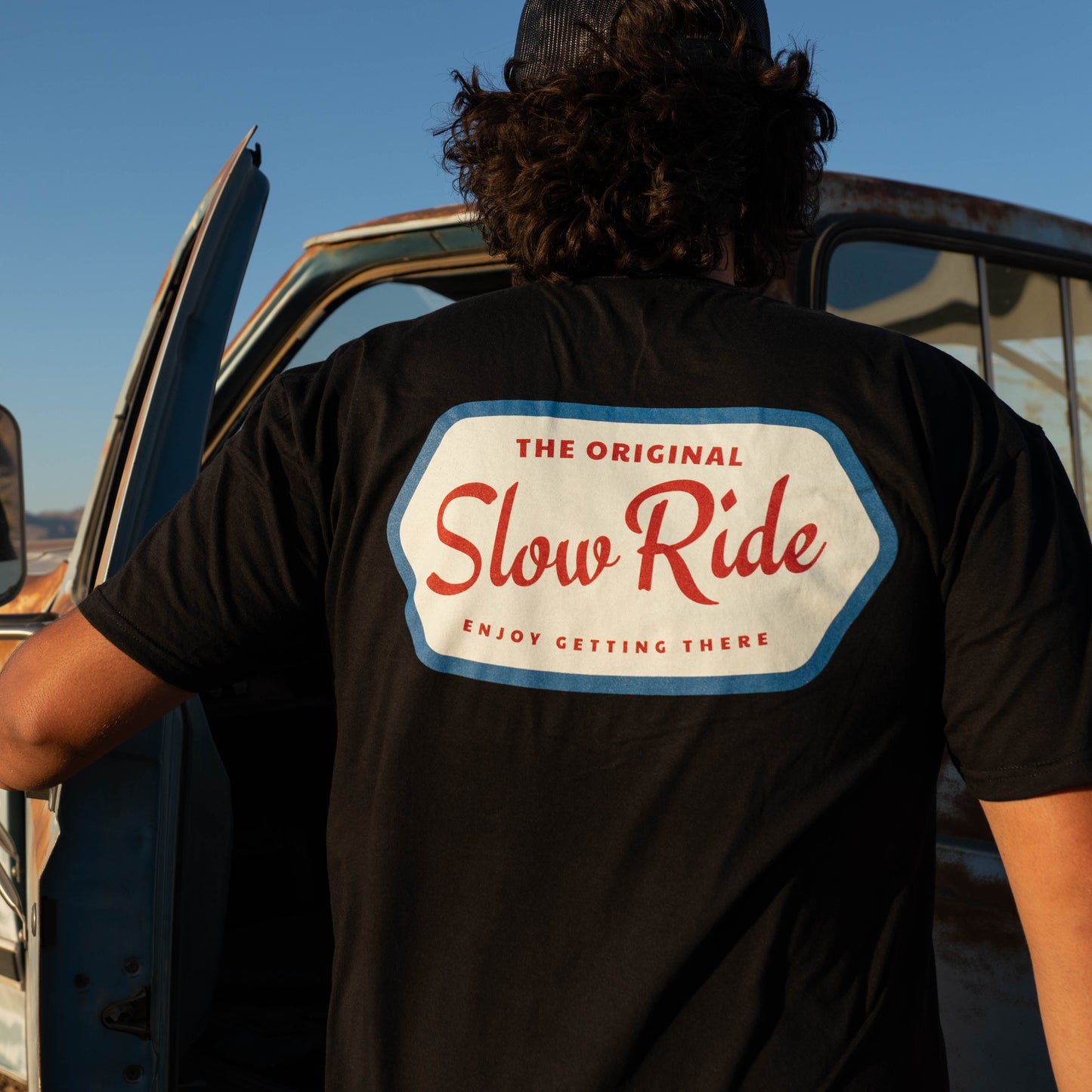 Enjoy Freedom Tee (Black) - Slow Ride