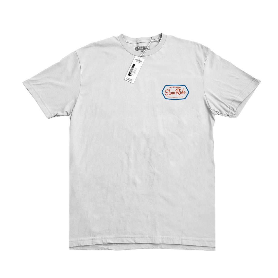 Enjoy Freedom Tee (White) - Slow Ride