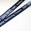 Enjoy Getting There. Lanyard (Navy) - Slow Ride