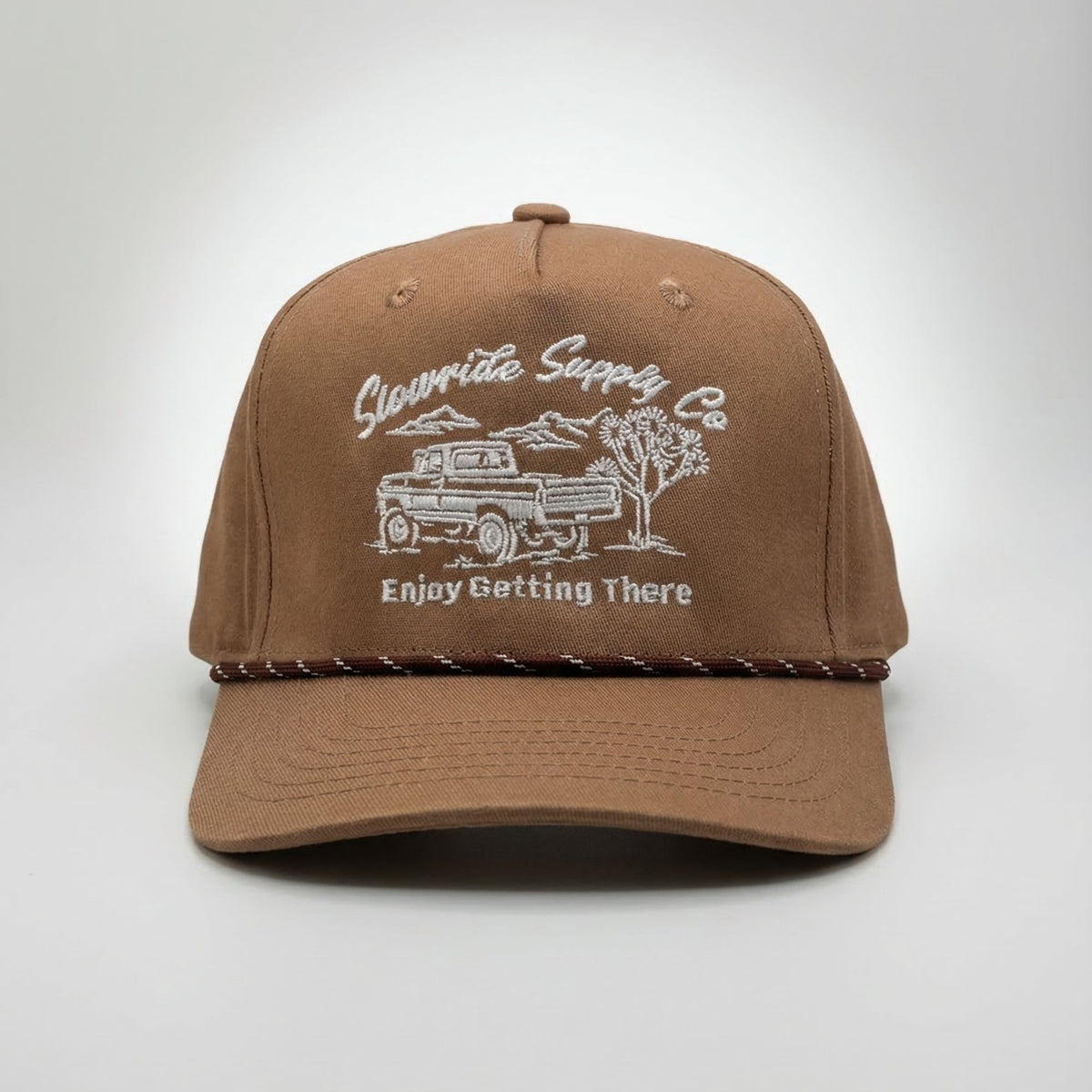 Highboy Structured Canvas Hat - Slow Ride
