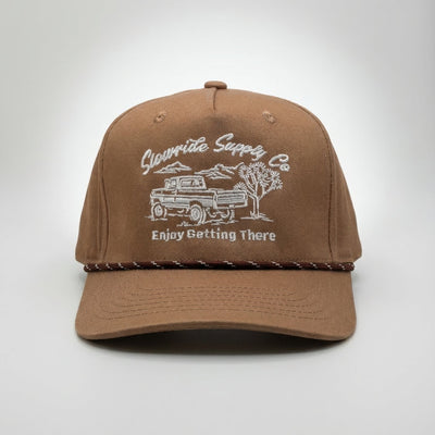 Highboy Structured Canvas Hat - Slow Ride