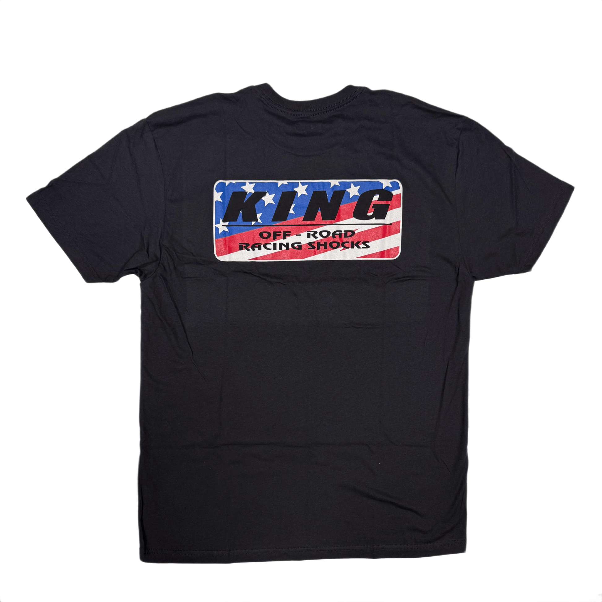 King Shocks American Flag Tee - Slow Ride