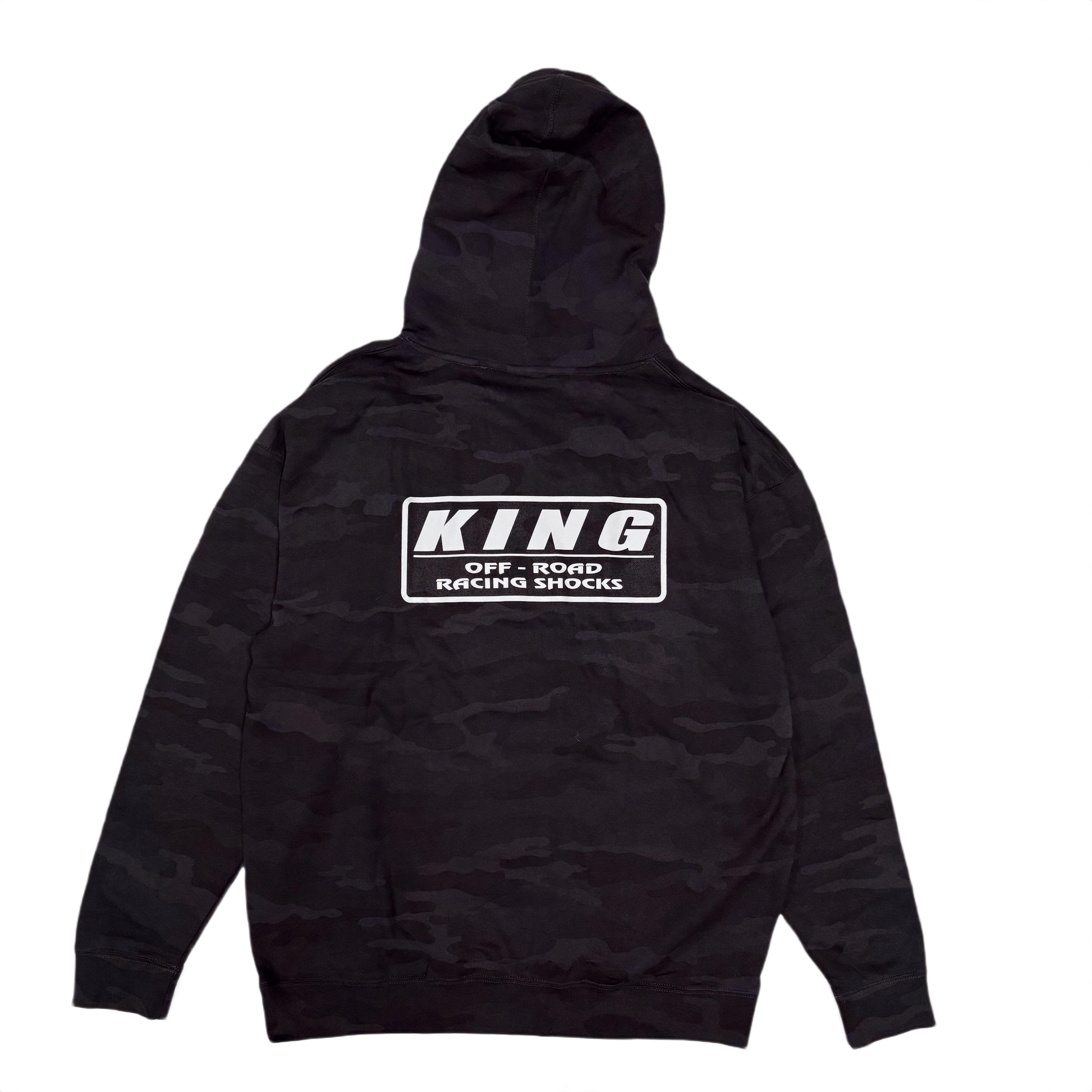 King Shocks Basic Hoodie (Dark Camo) - Slow Ride