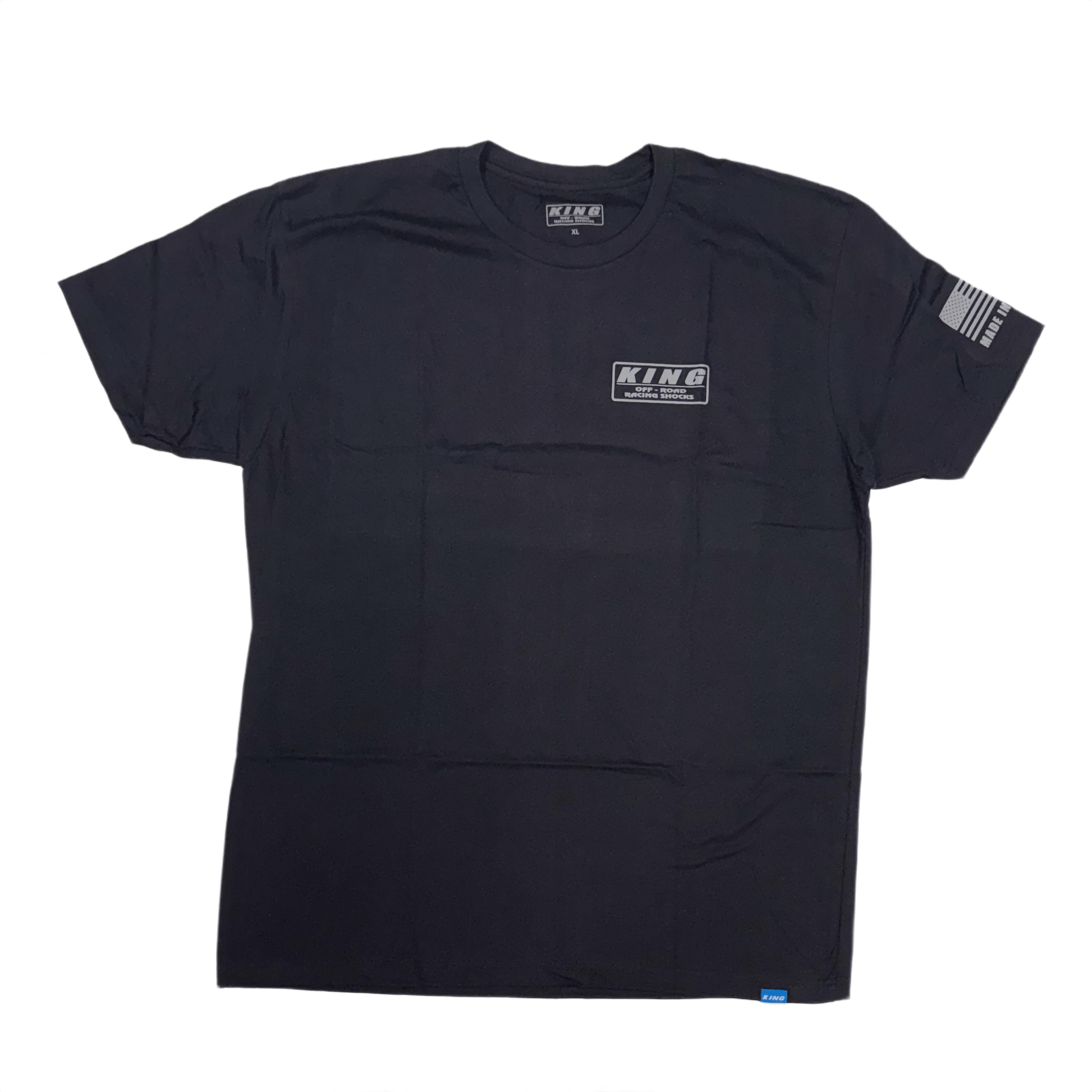 King Shocks Tee (Black/Grey) - Slow Ride