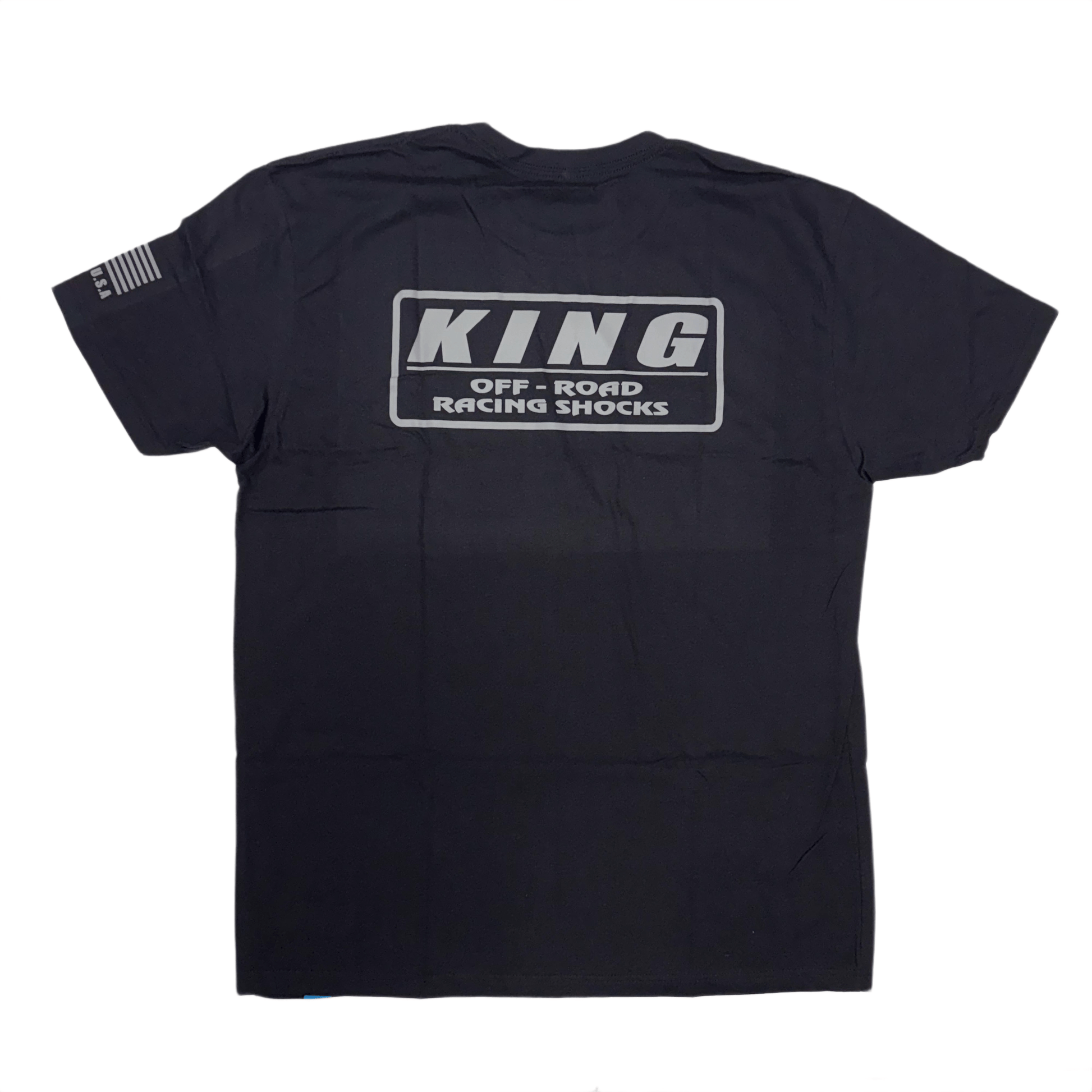King Shocks Tee (Black/Grey) - Slow Ride