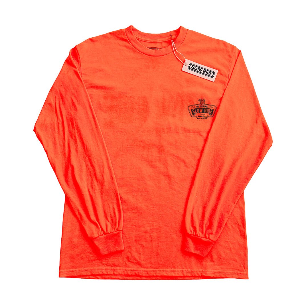 Mercury L/S Safety Tee (Safety Orange) - Slow Ride