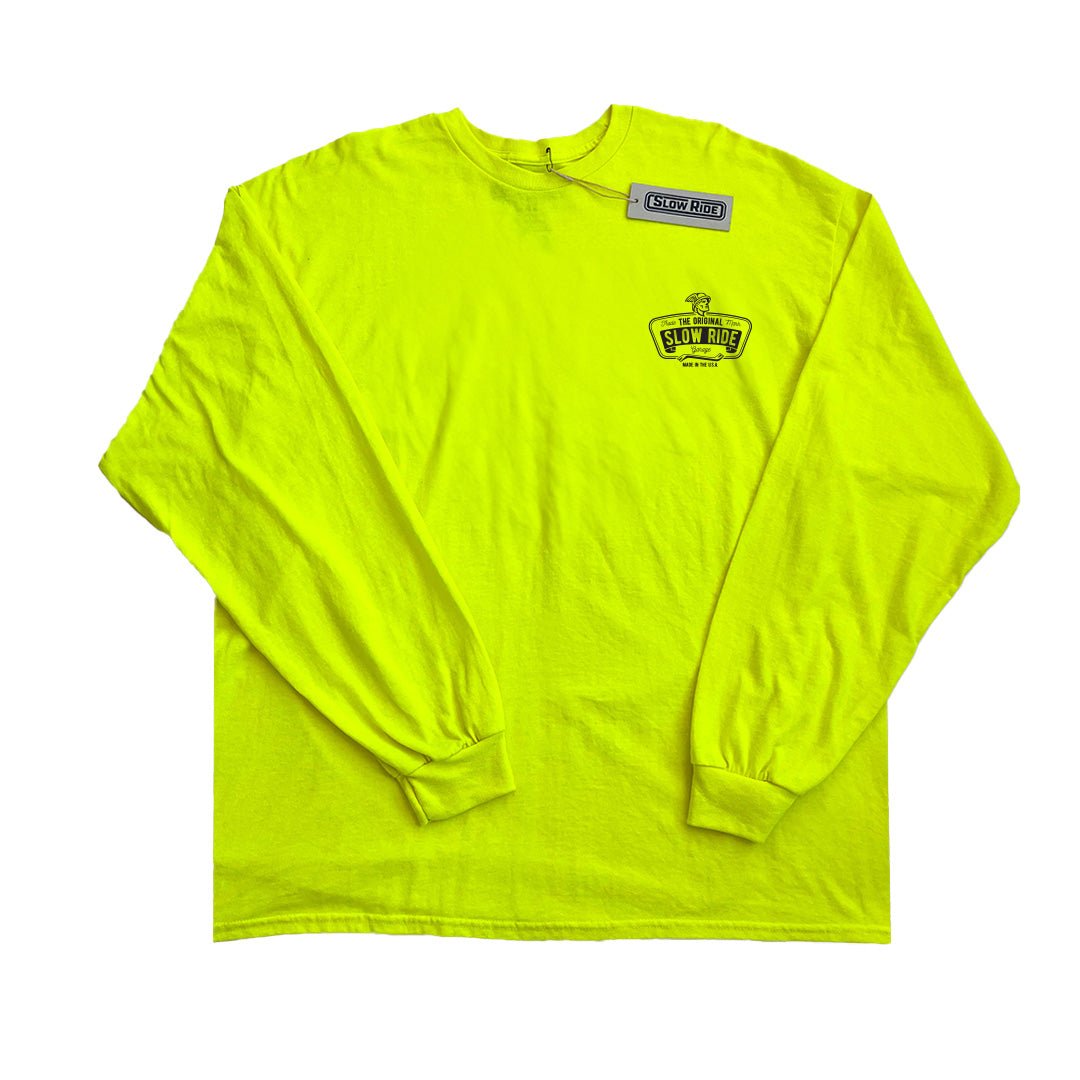 Mercury L/S Safety Tee (Safety Yellow) - Slow Ride