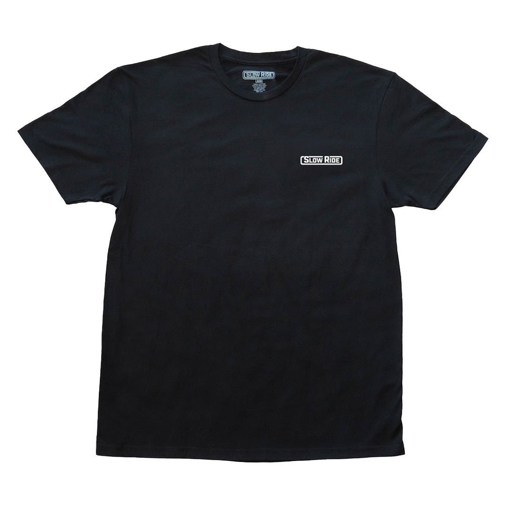 Mini Logo Tee (Black) - Slow Ride