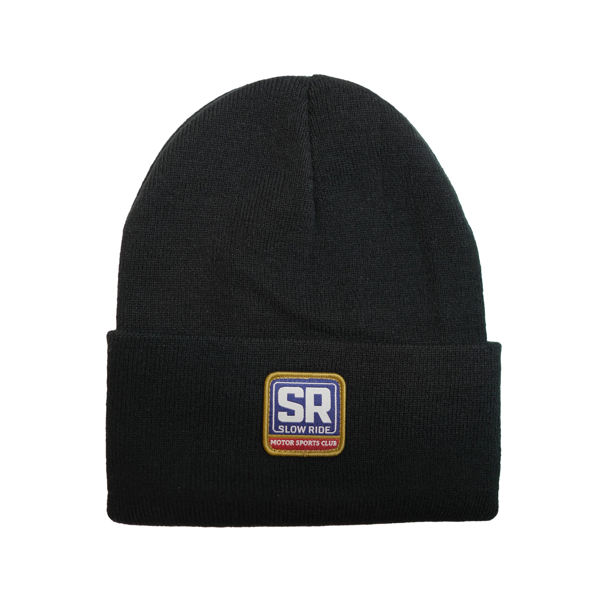 Motorsports Club Beanie (Black) - Slow Ride