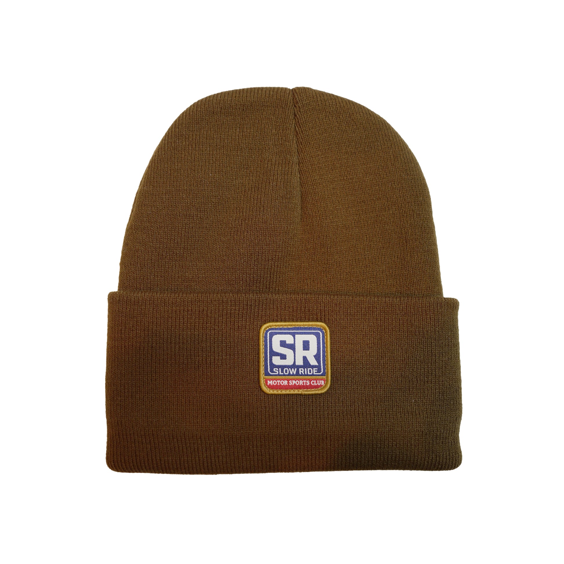 Motorsports Club Beanie (Brown) - Slow Ride