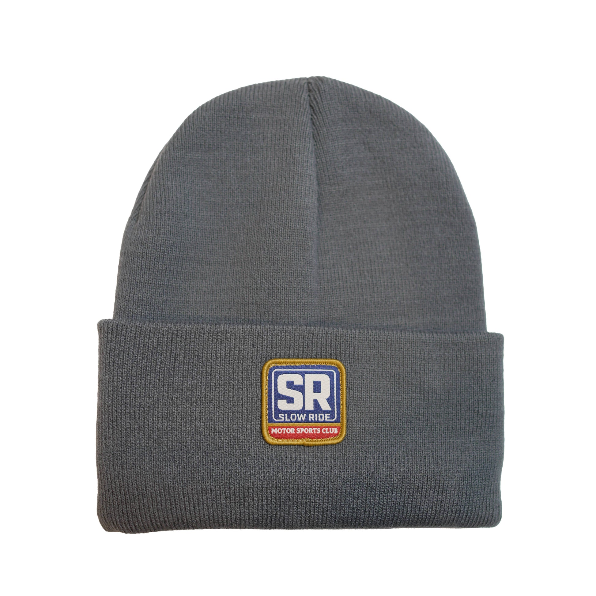 Motorsports Club Beanie (Grey) - Slow Ride