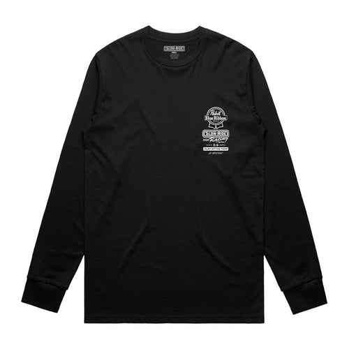 Pabst Stacked L/S Tee - Slow Ride