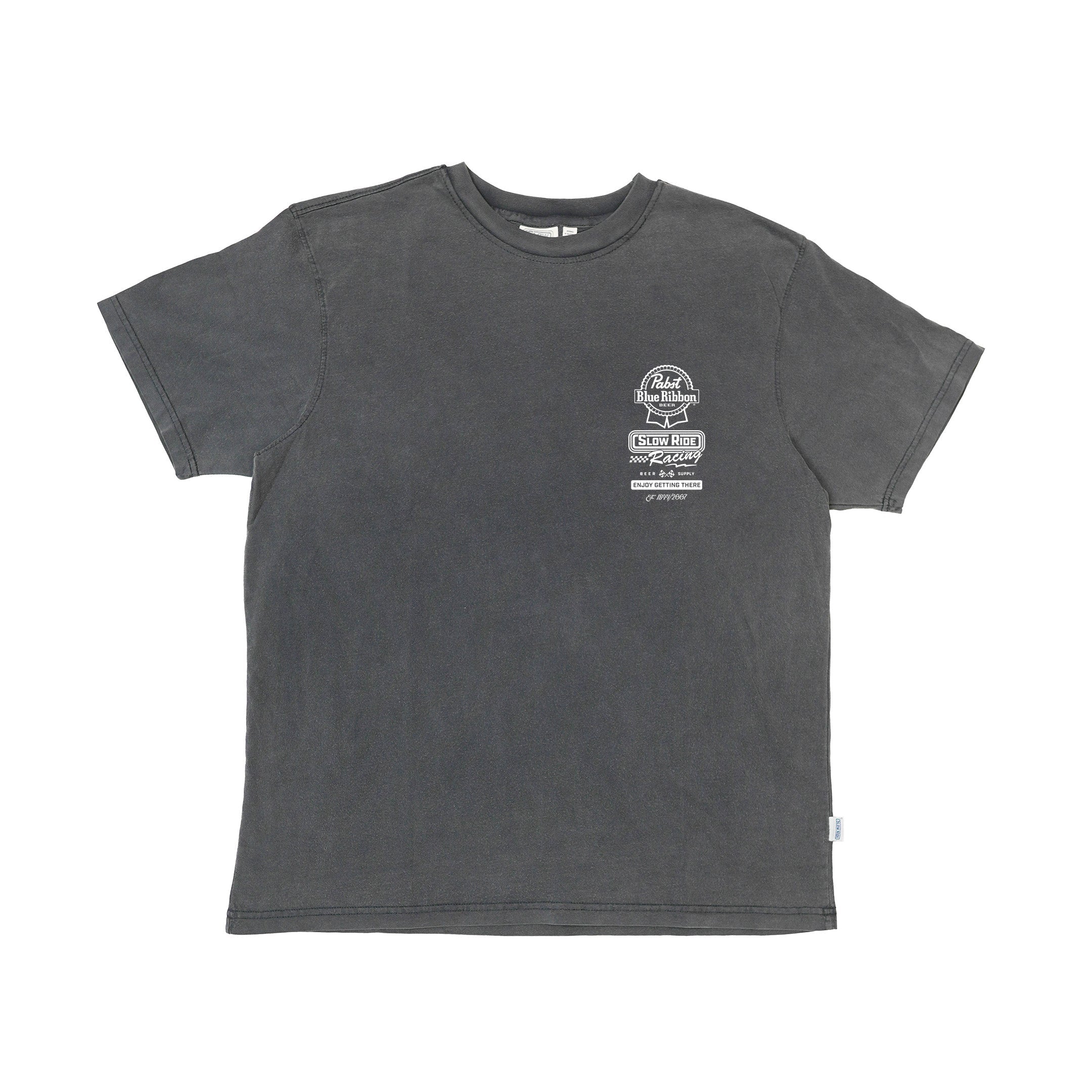 Pabst Stacked Tee - Slow Ride