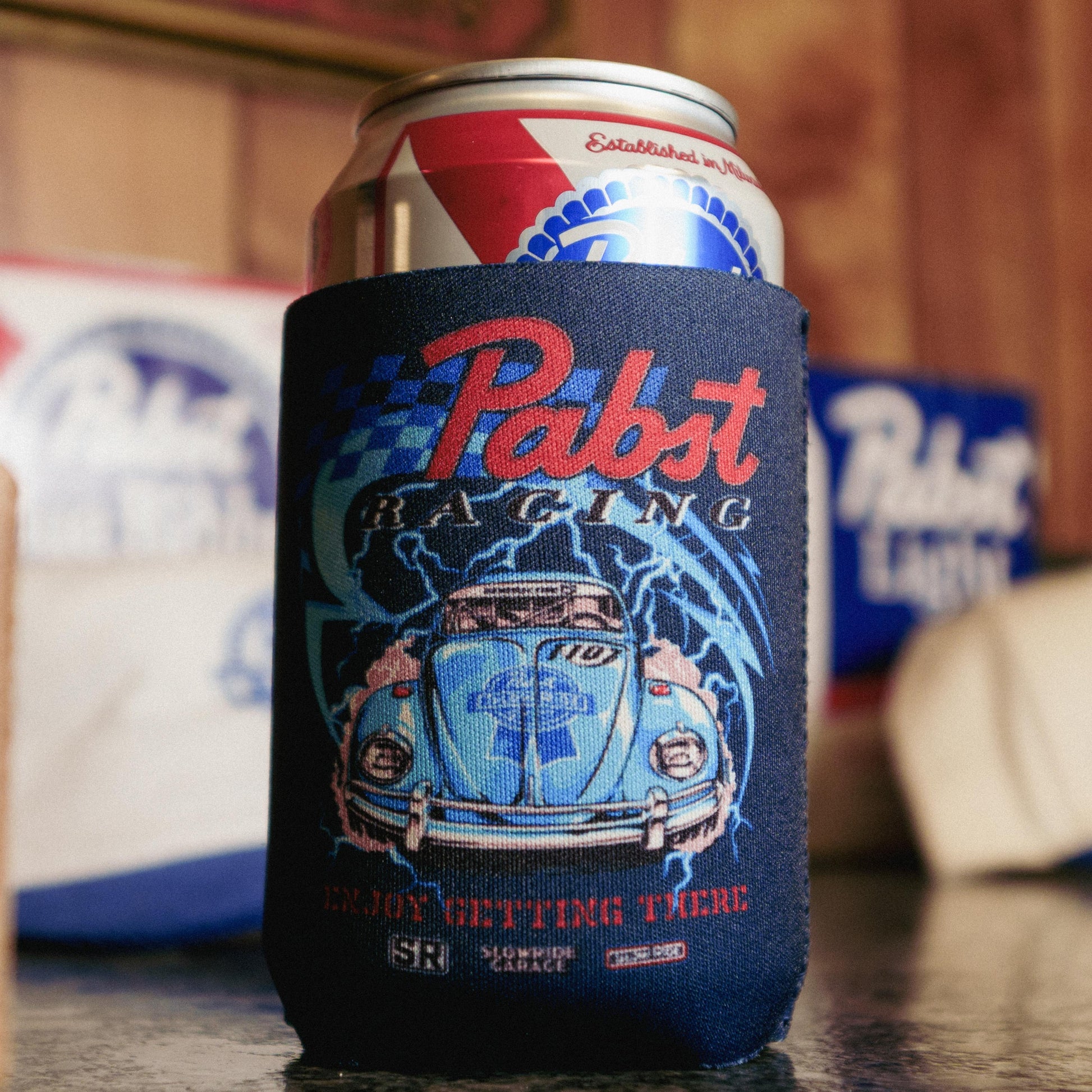 Pabst X Slowride Coozie Set - Slow Ride