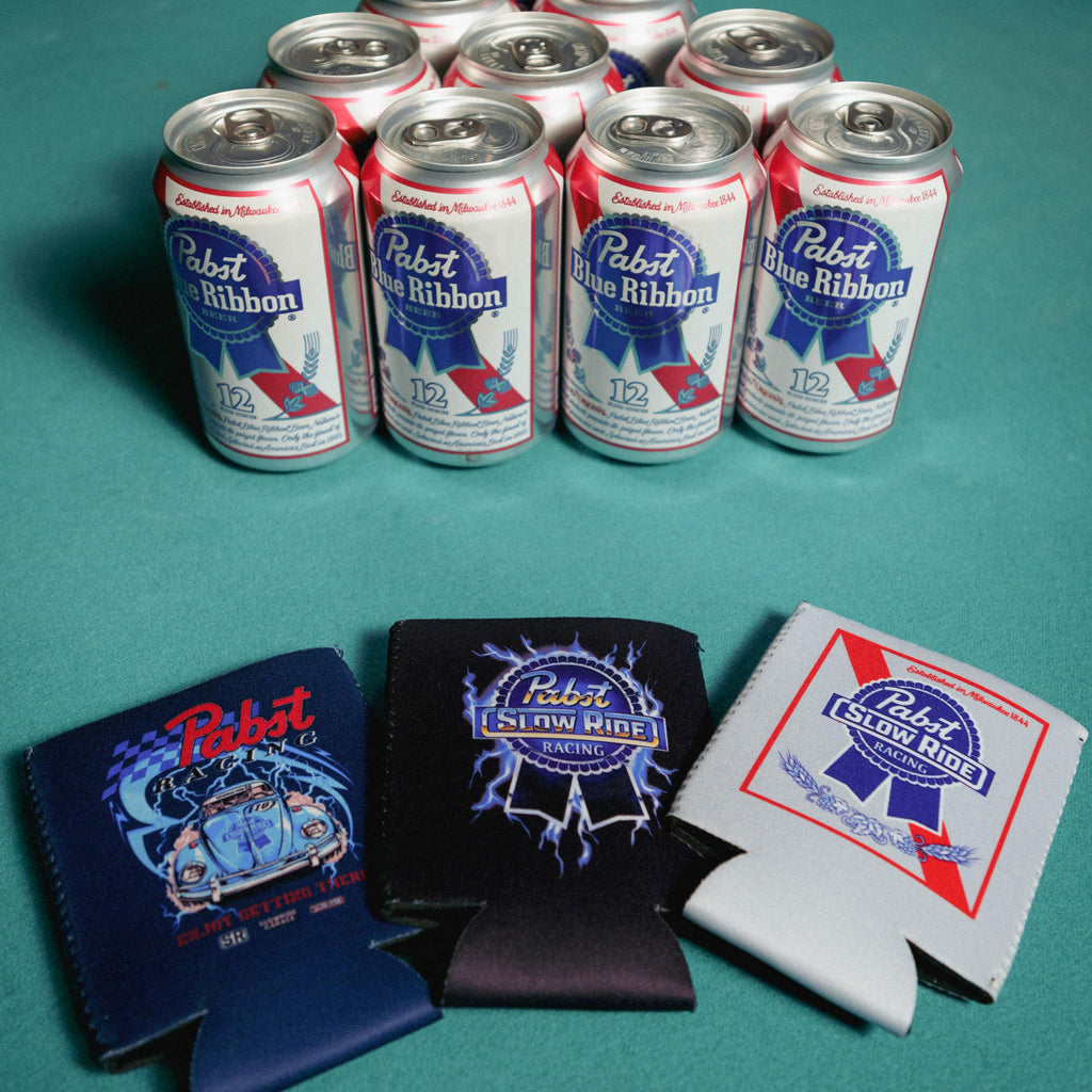 Pabst X Slowride Coozie Set - Slow Ride