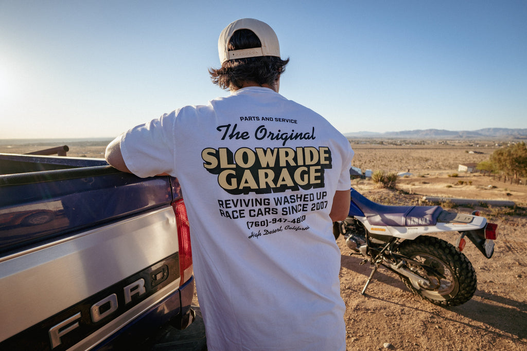 Parts & Service Tee (Grey) - Slow Ride