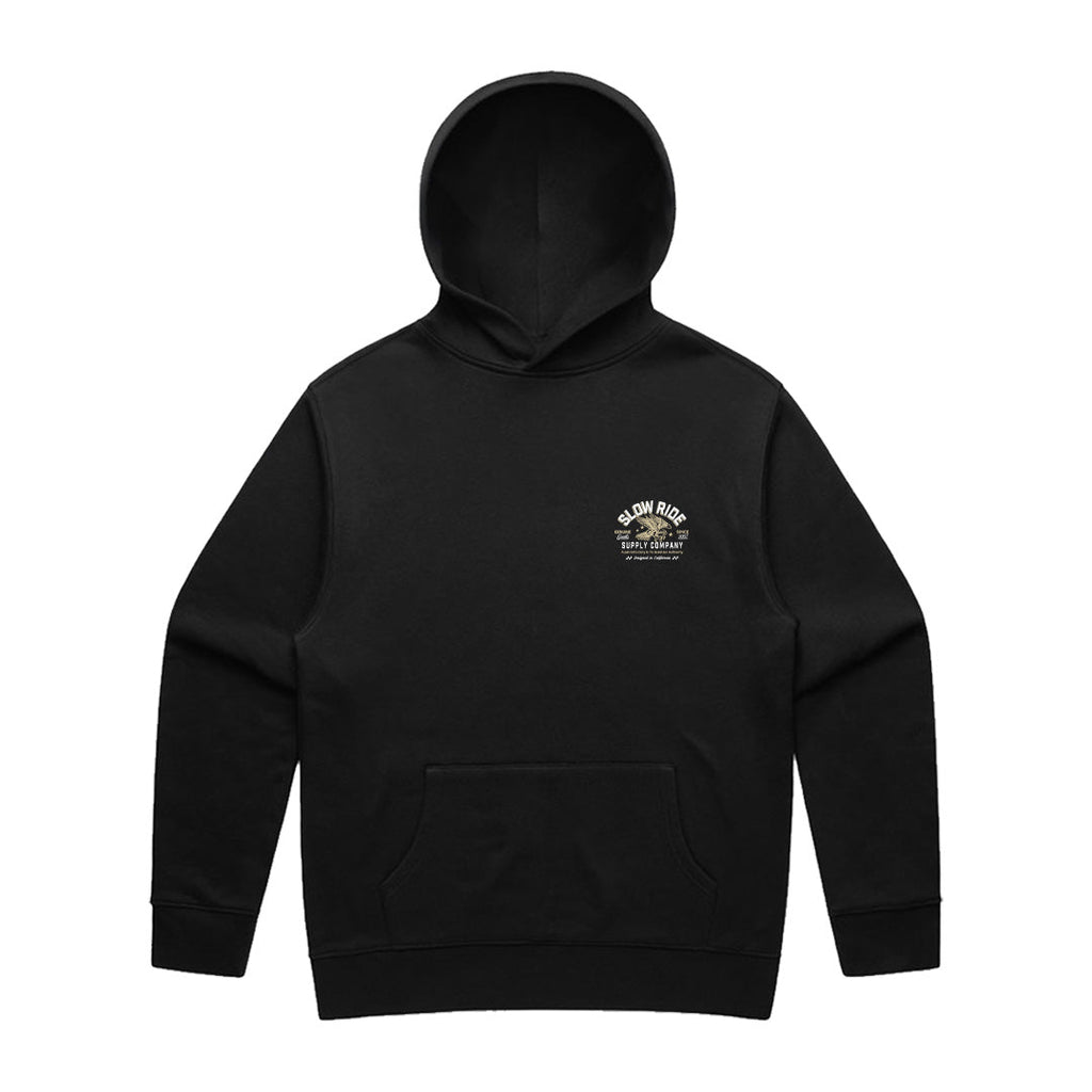 Patriot Hoodie (Black) - Slow Ride