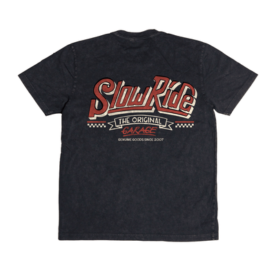 Pinstripe Tee - Slow Ride